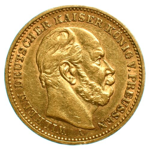 allemagne 20mark or 1887 avers 328