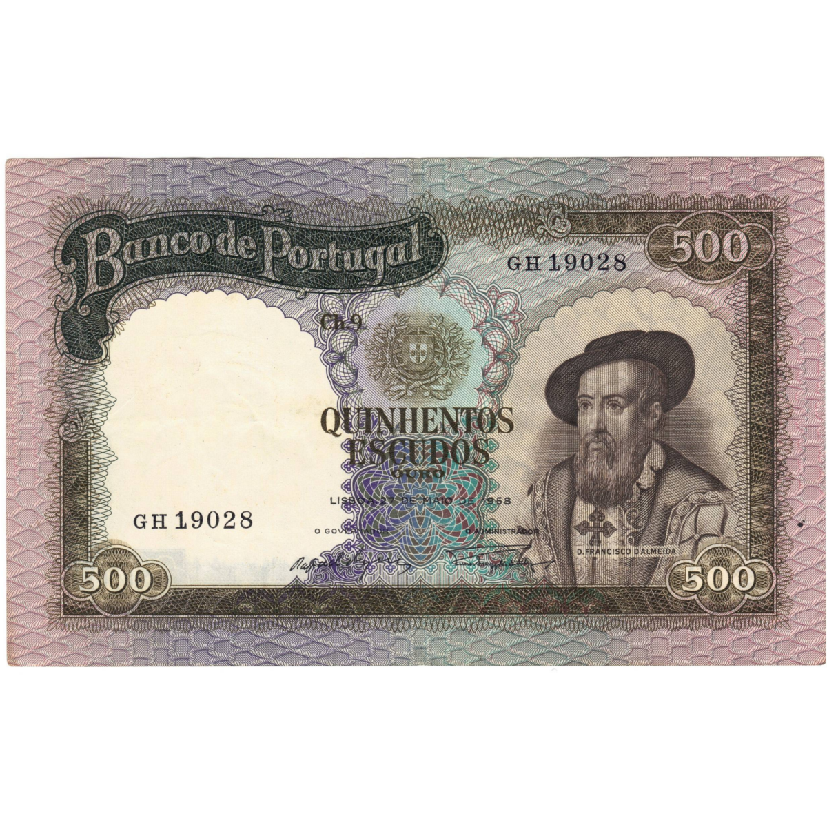 portugal 500escudos 1958 avers 091