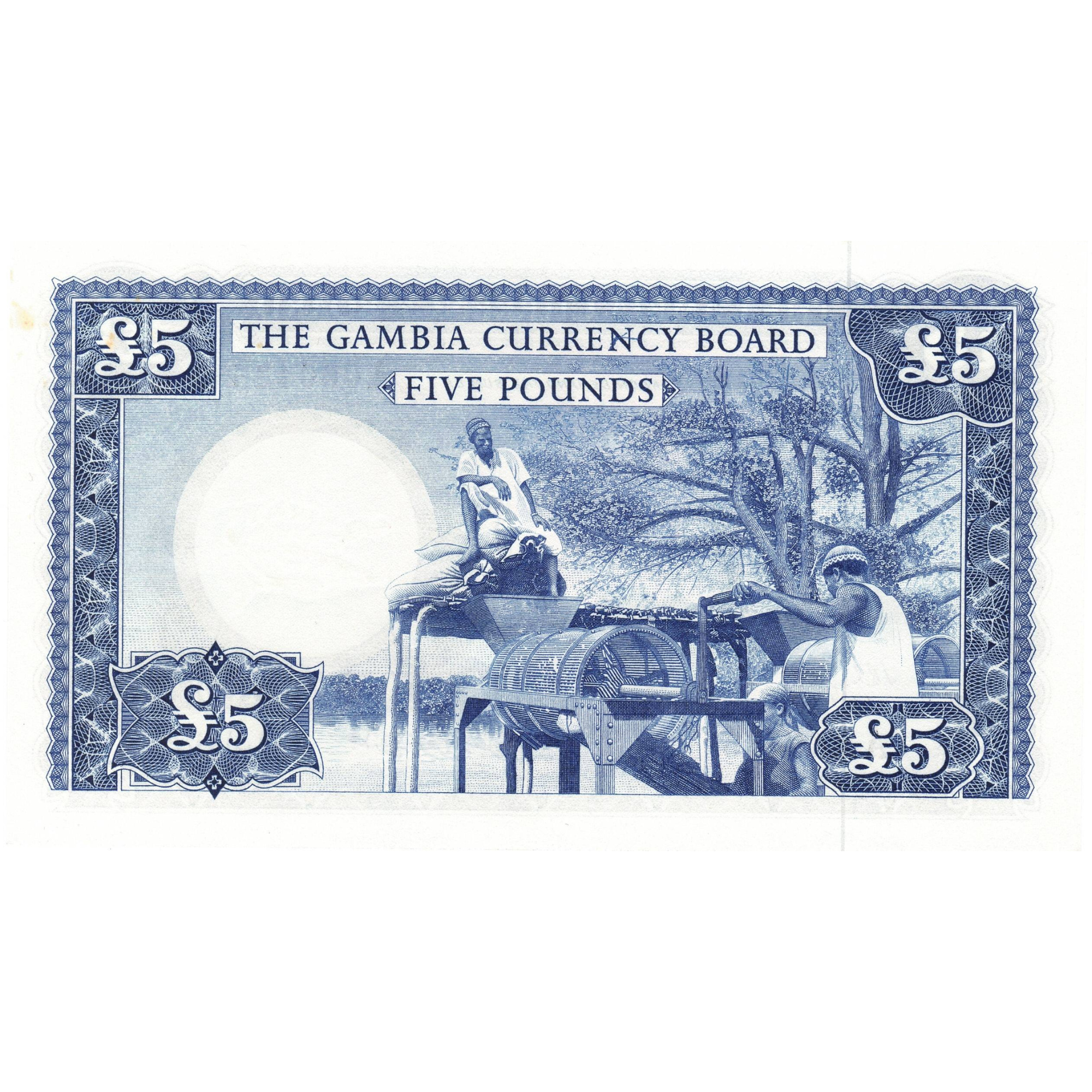 gambie 5 pounds avers 074