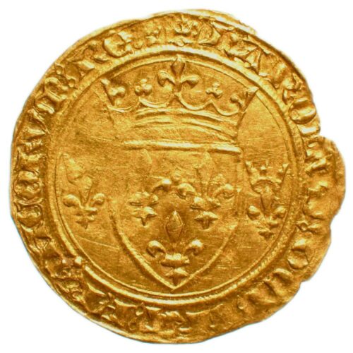 charlesVII avers dijon or 420