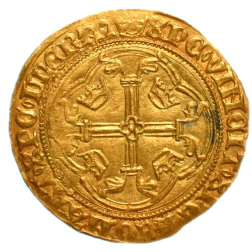 charlesVII revers paris or 419