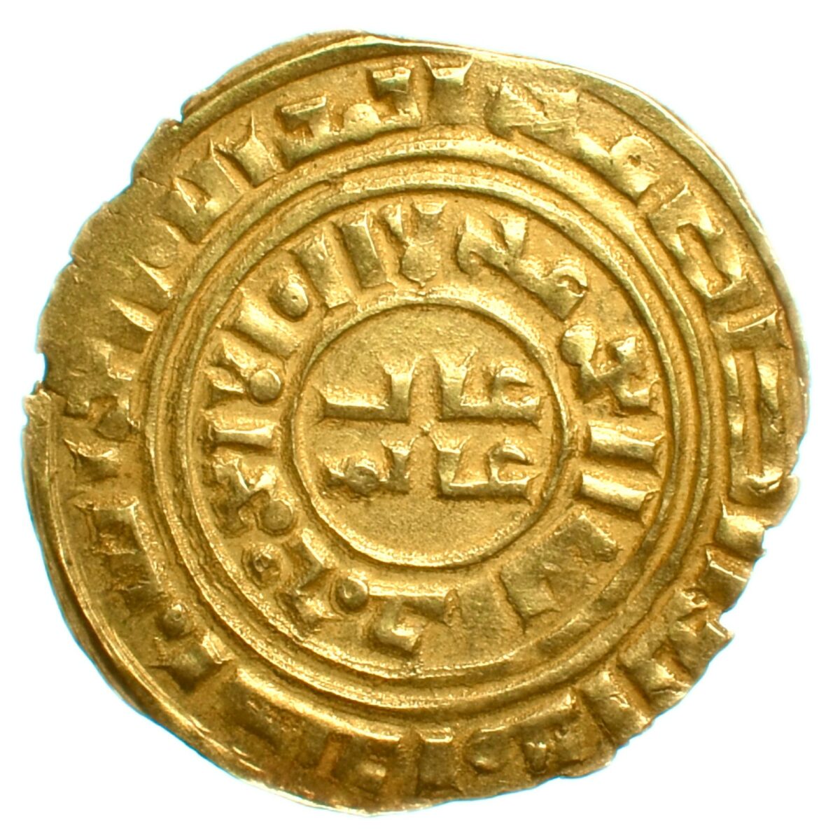 croisades dinar or revers 333