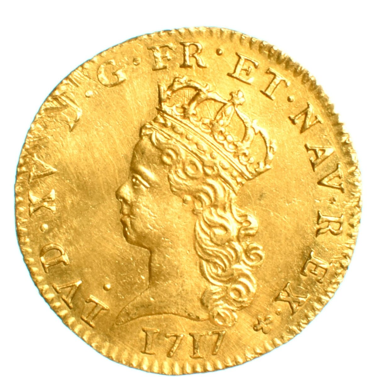 louisxv deminoailles or 1717 avers 513