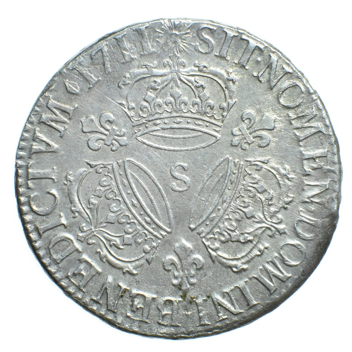 louis14 ecu 1711 reims revers 99