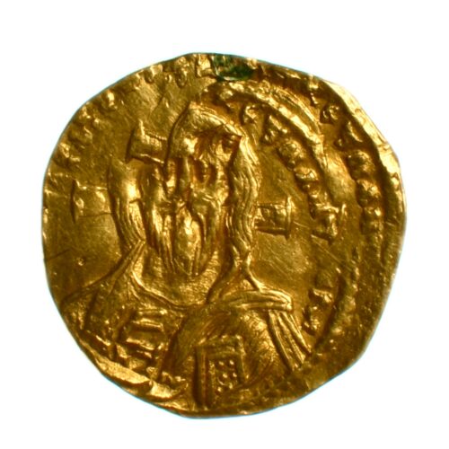 justinien II tremissis avers or 499