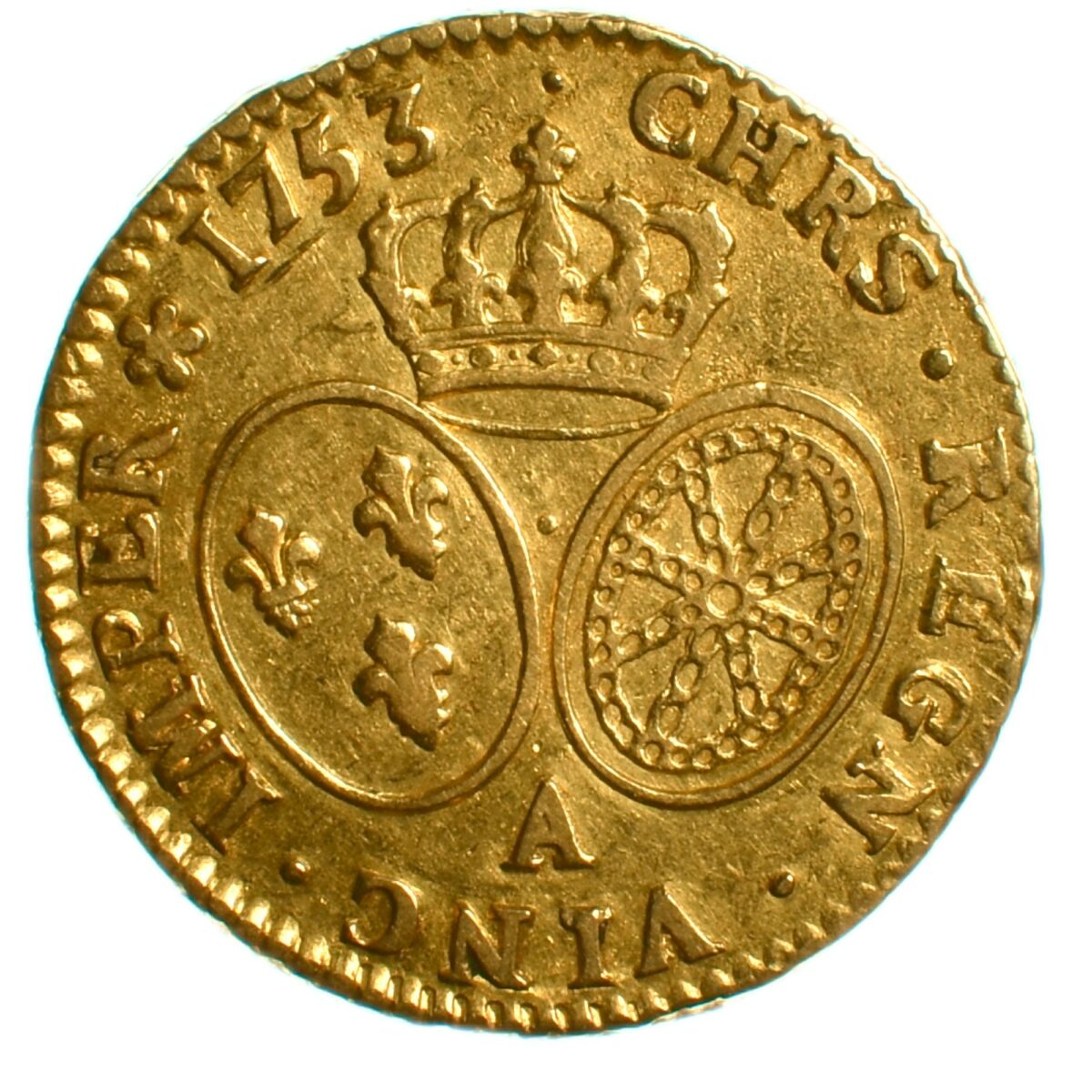 louis xv 1753 revers or 439