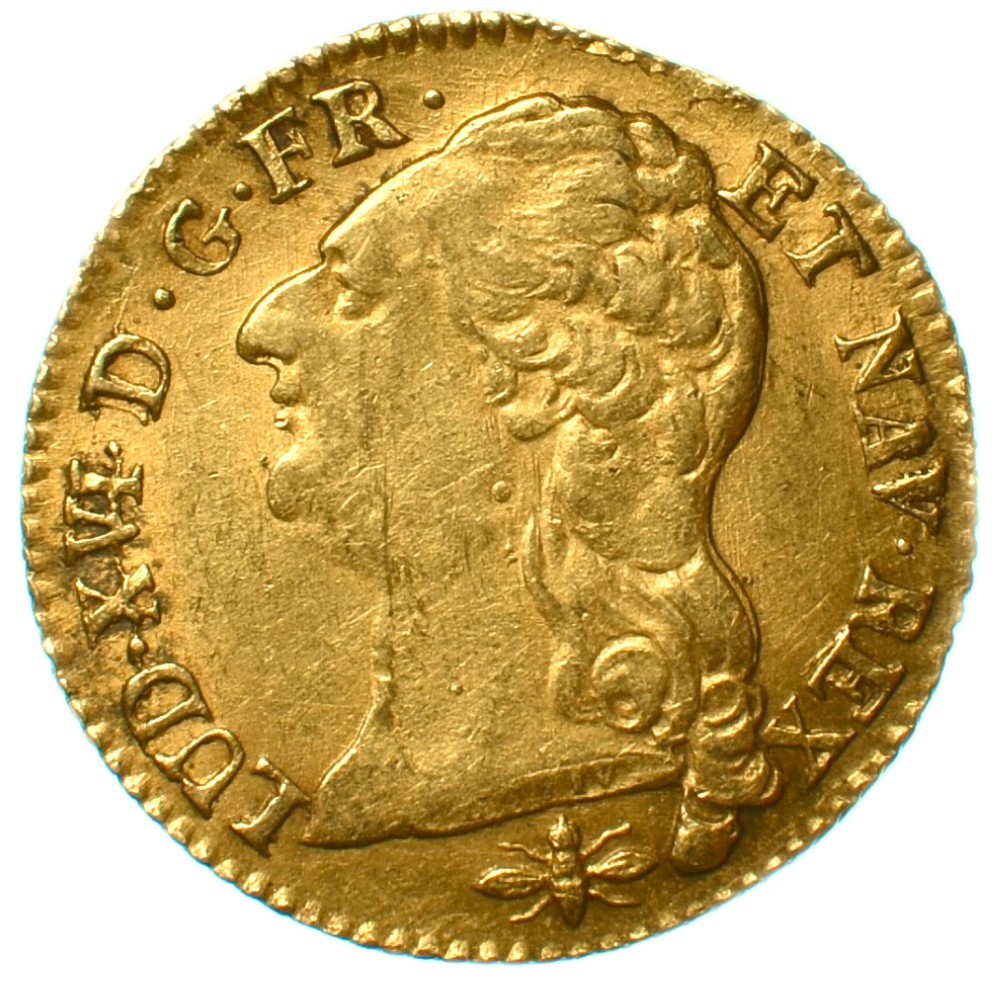 louis XVI louis or 1787 lyon avers 417