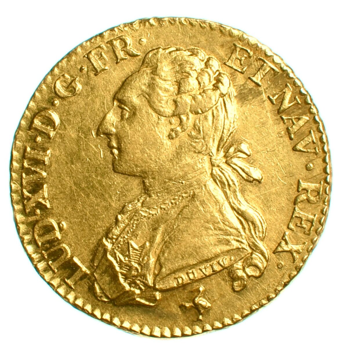louis xvi louis or buste habille avers 533