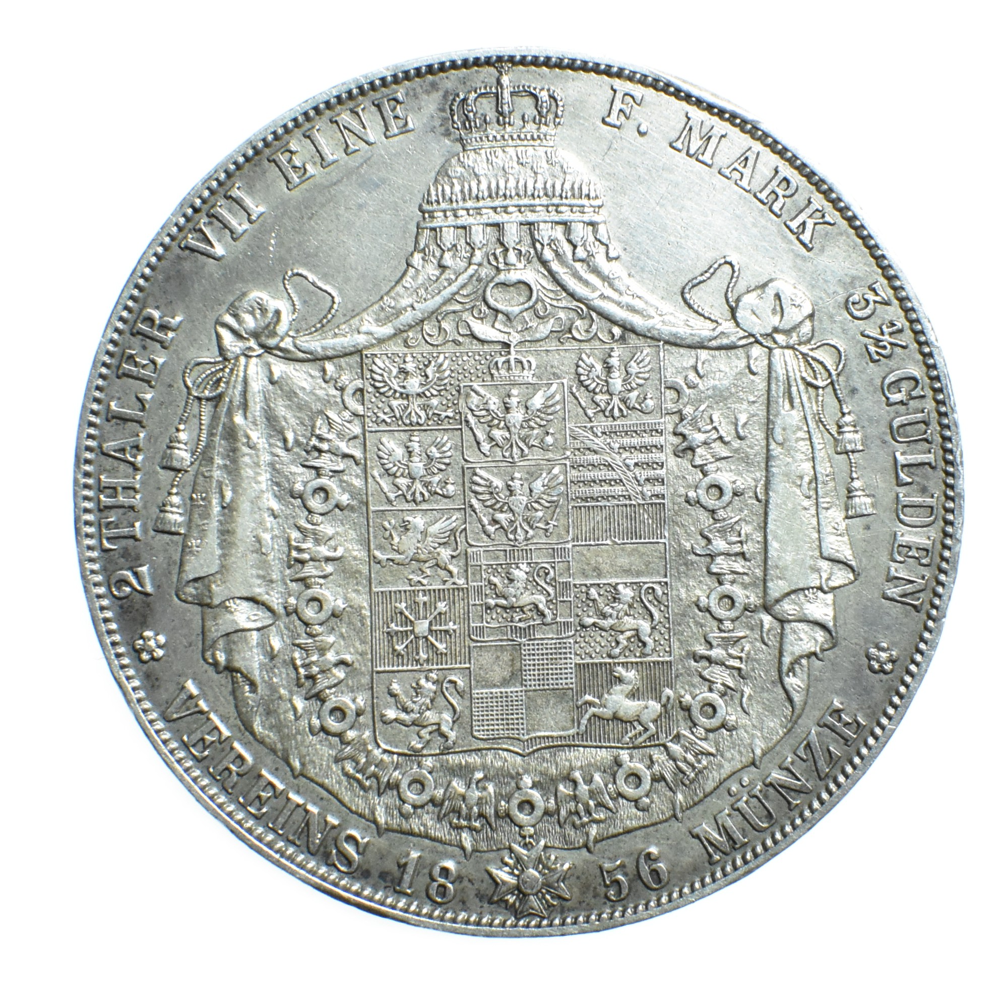 Prusse 2 thaler 1856 revers 393