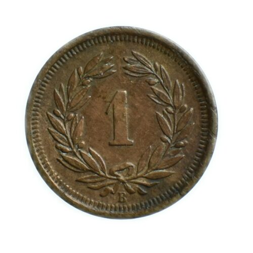 suisse rappen 1889 avers 283