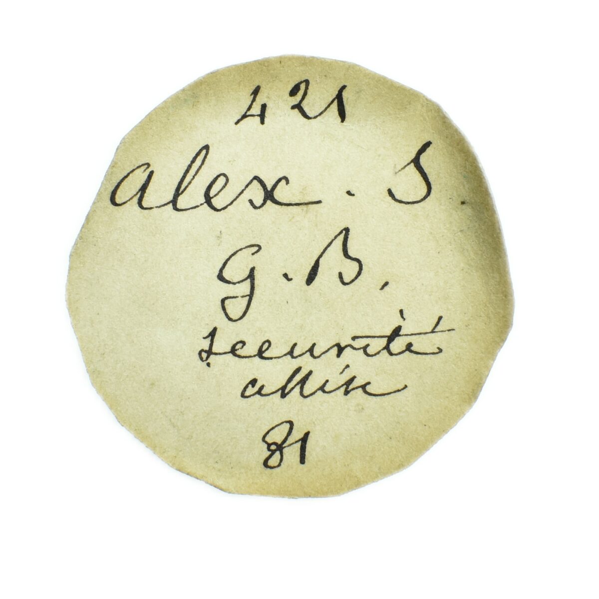 sesterce severe alexandre etiquette 229