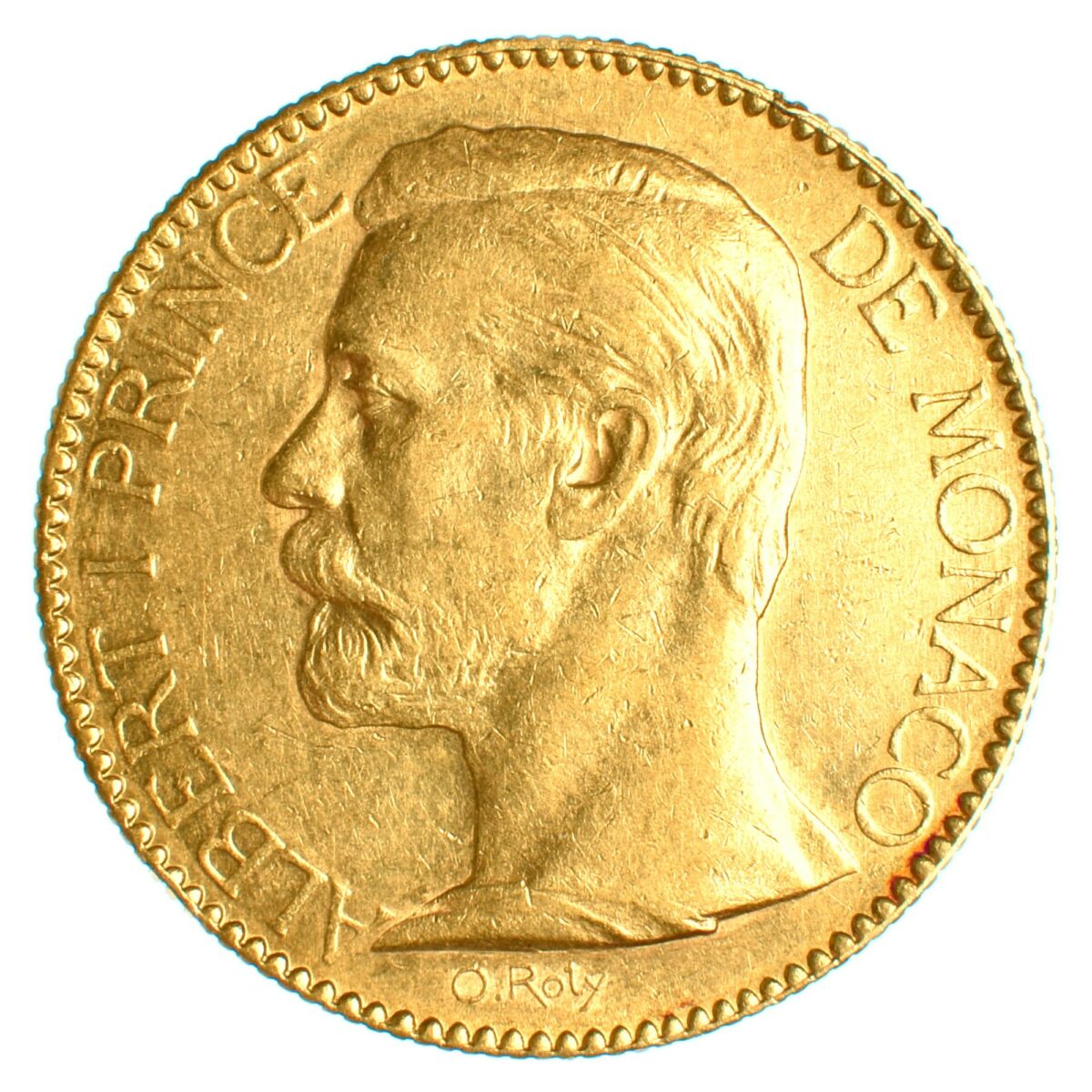 100 FRANCS MONACO OR 1895 REVERS