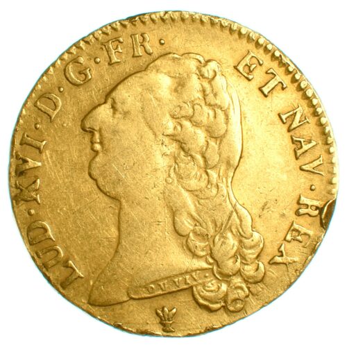 Louis XVI double louis or 619 avers