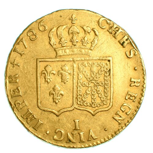 Louis XVI double louis or 619 revers
