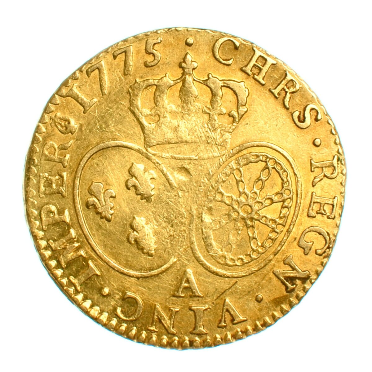 Louis XV Buste habillé or revers