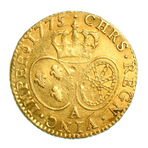Louis XV Buste habillé or revers