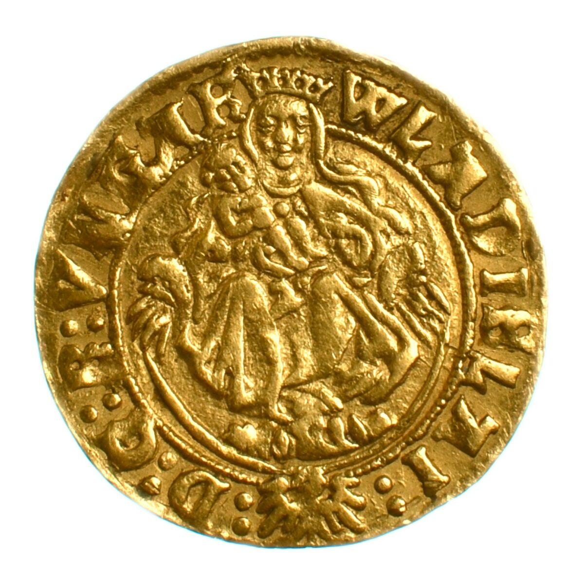 wladislauII Hungary Ducat gold Kremnitz Avers