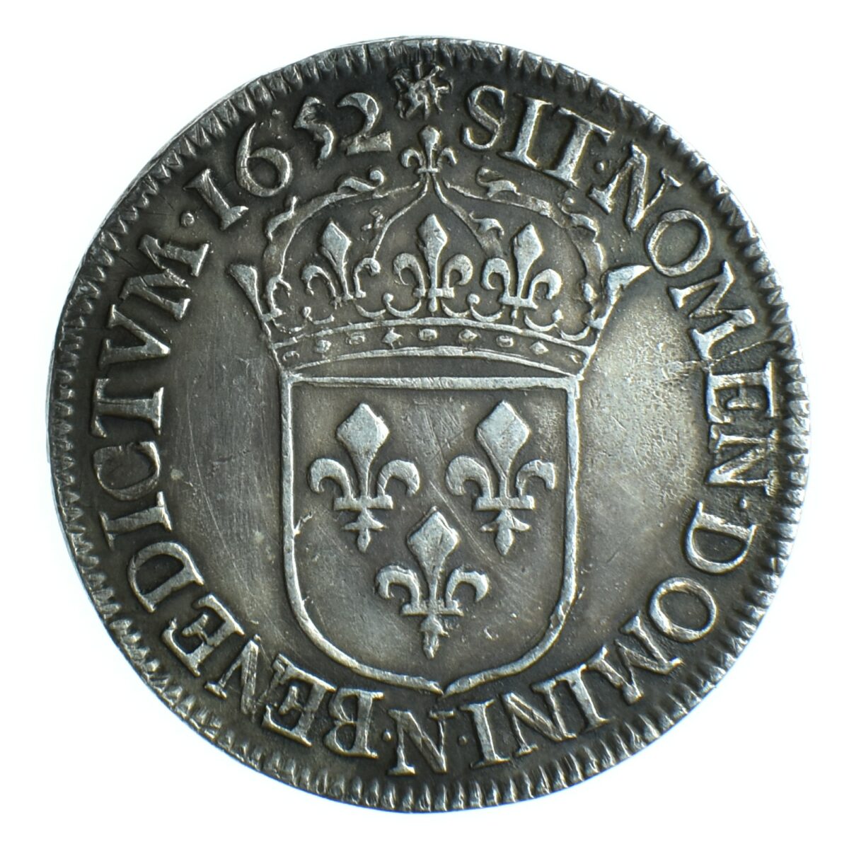 LOUIS14DEMIECU1652MONTPELLIERSREVERS