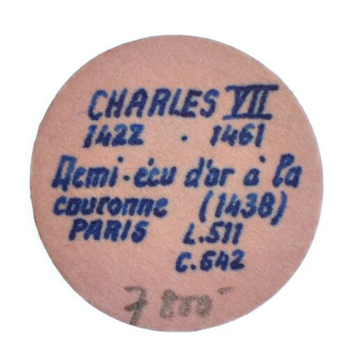 CHARLESVII DEMIECU OR ETIQUETTE PARIS