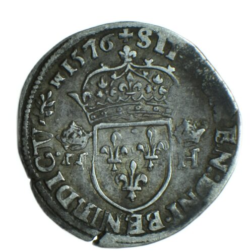HENRIIITESTON1576REVERSPARIS