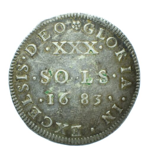 LOUIS14 30SOLS 1683 STRASBOURG AVERS