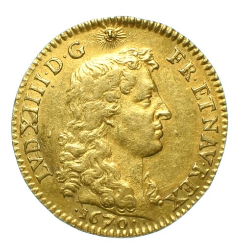 LOUIS14 LOUIS 8L OR 1670 PARIS AVERS