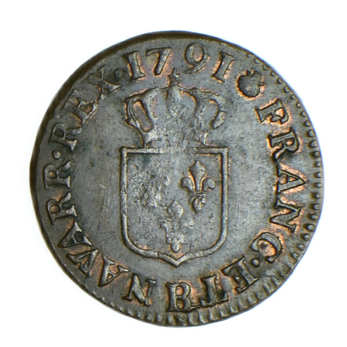 LOUIS16LIARD1791ROUENREVERS