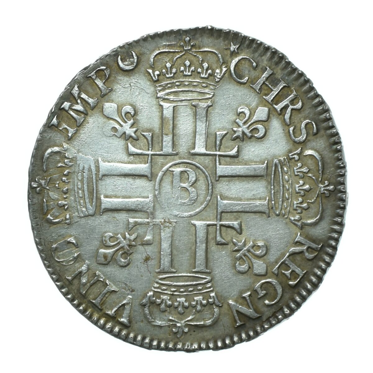 LOUISXIV DEMI8L 1690 ROUEN REVERS