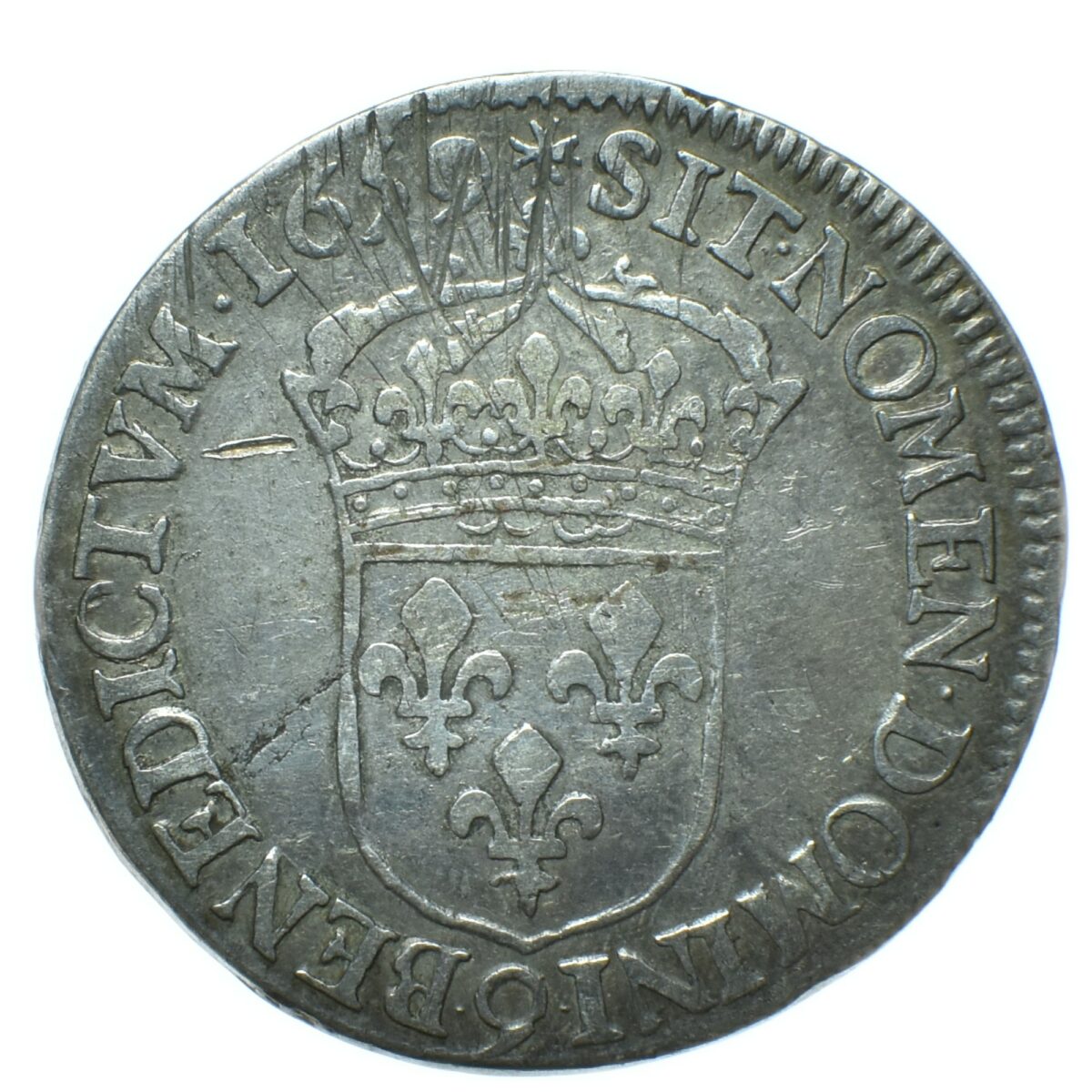 LOUISXIV DEMIJUVENILE 1659 RENNES REVERS