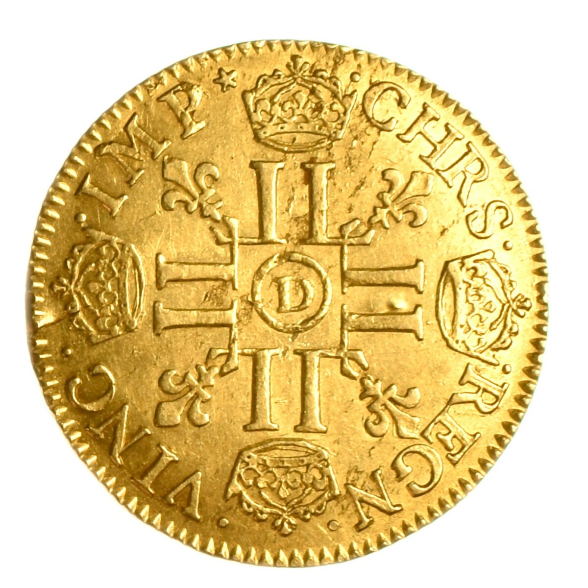 LOUISXIV LOUIS OR 1644 LYON REVERS