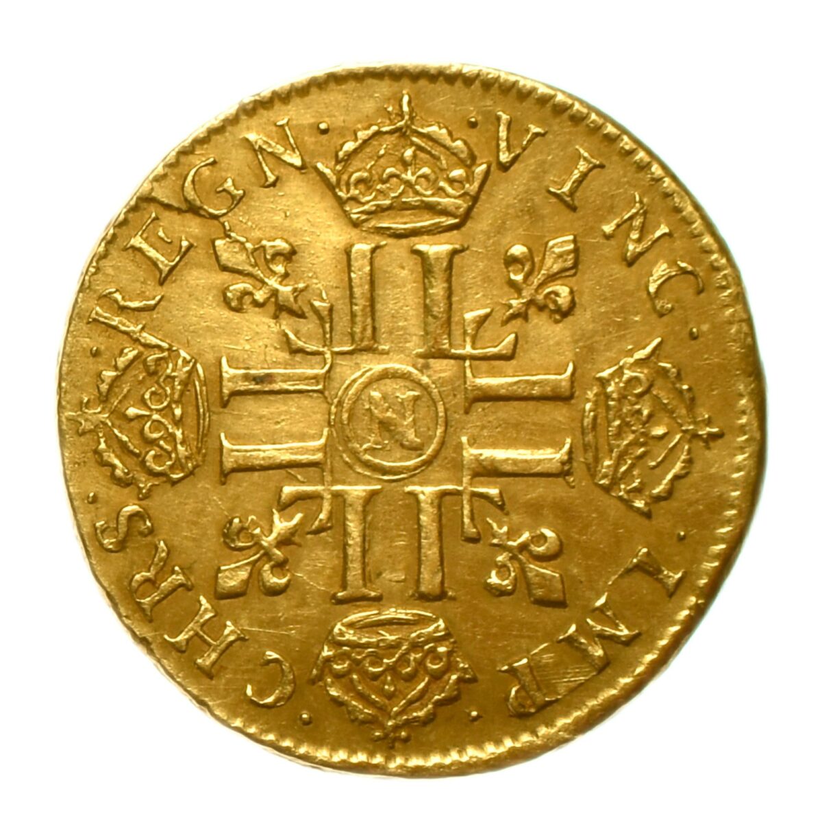 LOUISXIV LOUIS OR 1660 MONTPELLIER REVERS