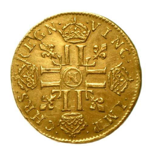 LOUISXIV LOUIS OR 1660 MONTPELLIER REVERS