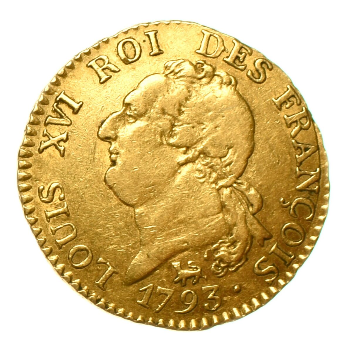 LOUISXVI 24LIVRES OR AVERS
