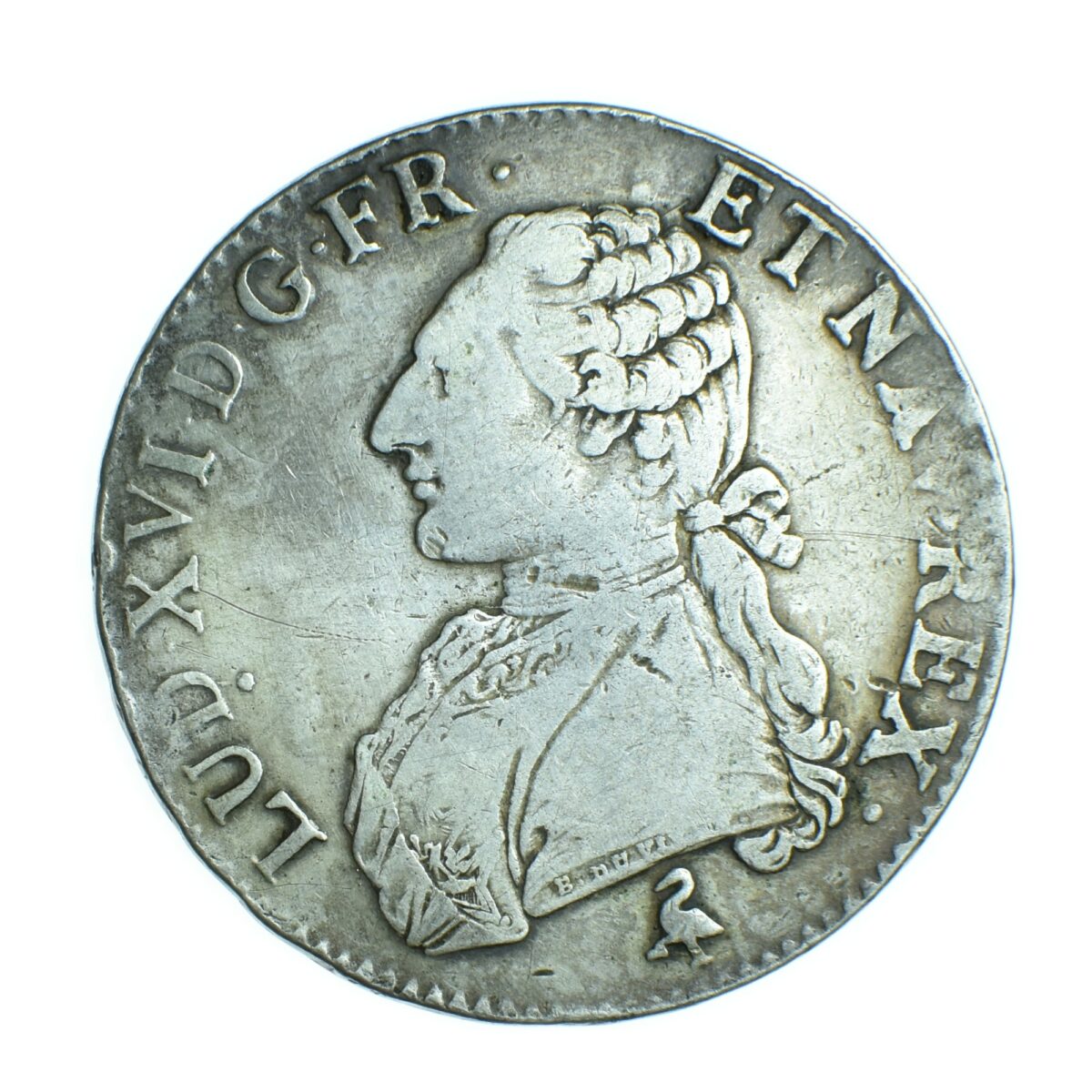LOUISXVI ECU 1784 PARIS AVERS