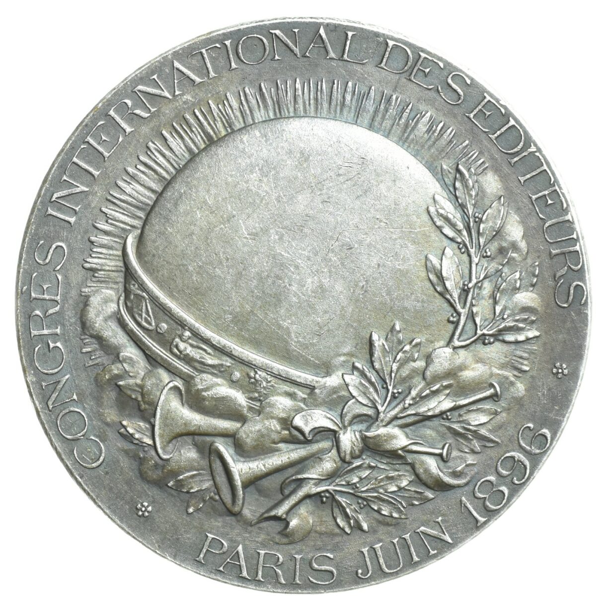 MEDAILLE EDITEURS 1896 BA REVERS