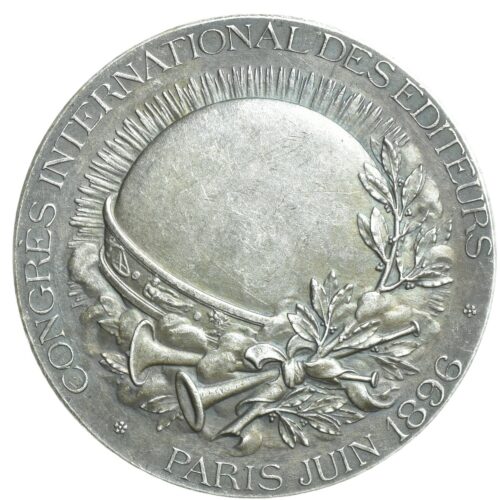 MEDAILLE EDITEURS 1896 BA REVERS
