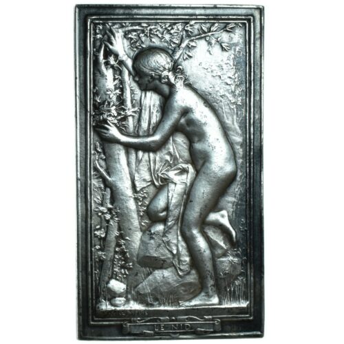 MEDAILLE ROTY ARGENT LE NID AVERS