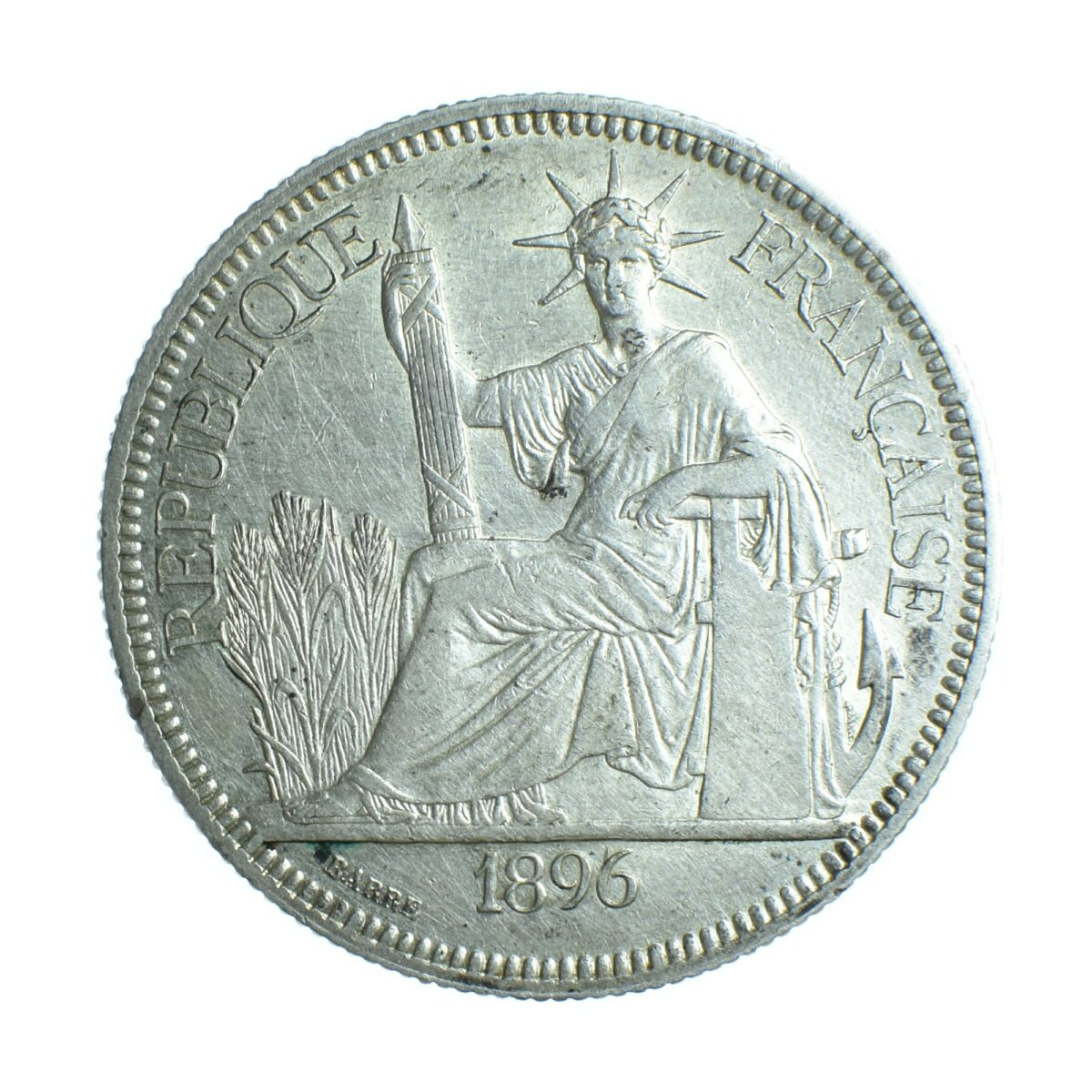 PIASTREINDOCHINE1907REVERS