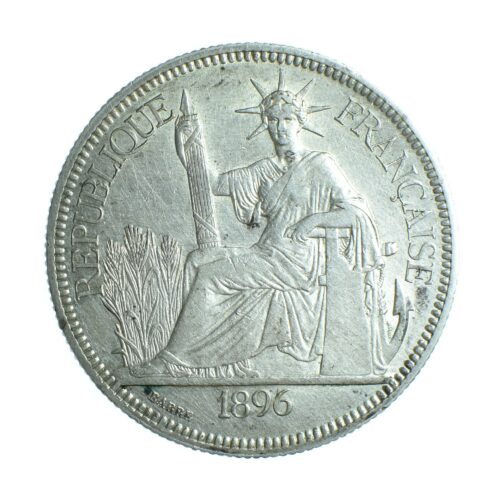 PIASTREINDOCHINE1907REVERS