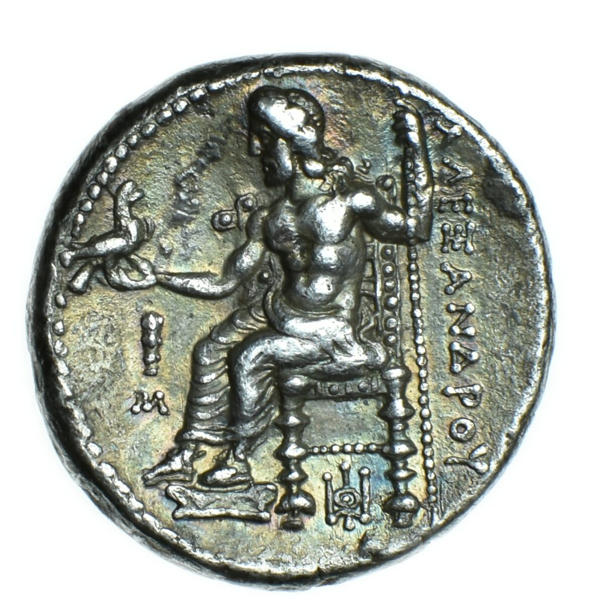 ALEXANDRE LE GRAND TETRADRACHME BABYLONE REVERS