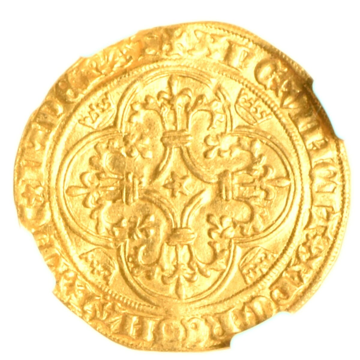 CHARLESVI ECU OR COURONNE SAINT QUENTIN REVERS