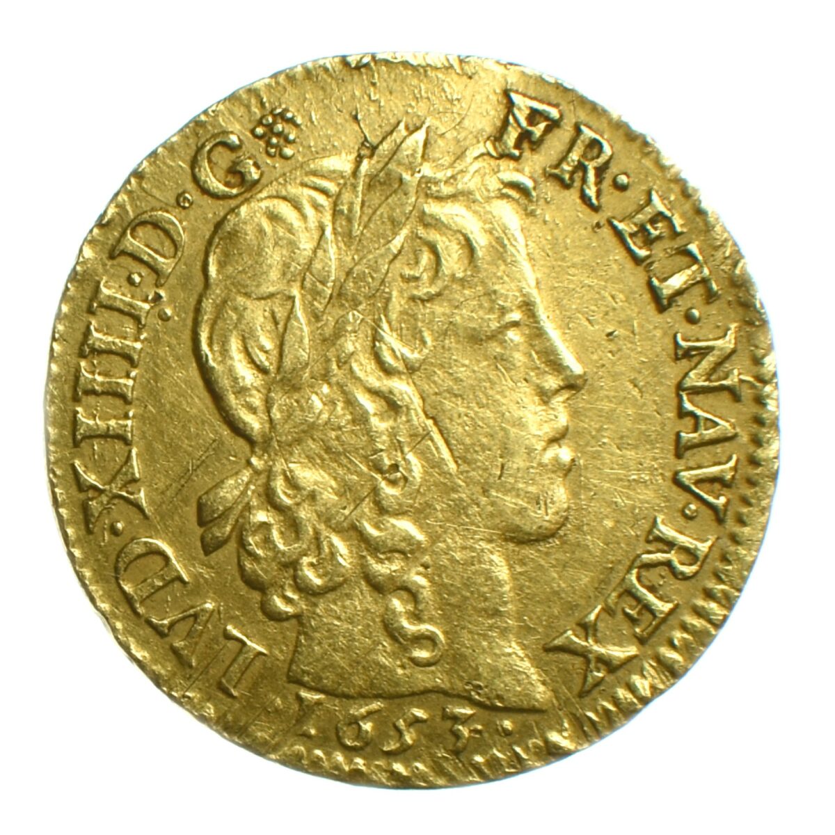 LOUIS14 LOUIS OR AVERS 1653 PARIS