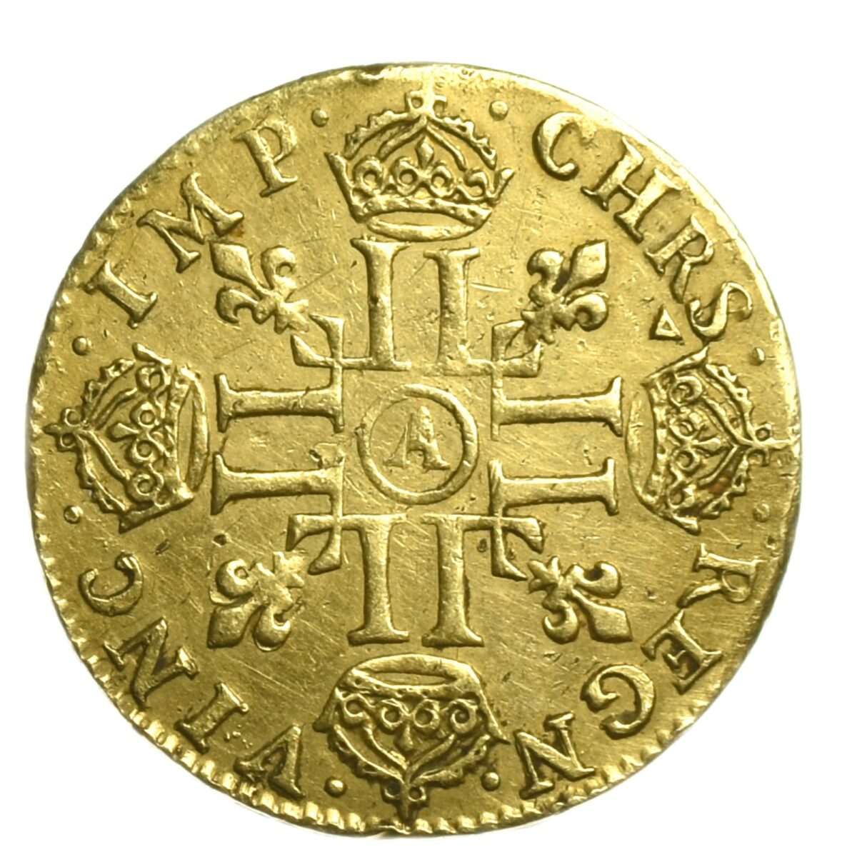LOUIS14 LOUIS OR REVERS 1653 PARIS