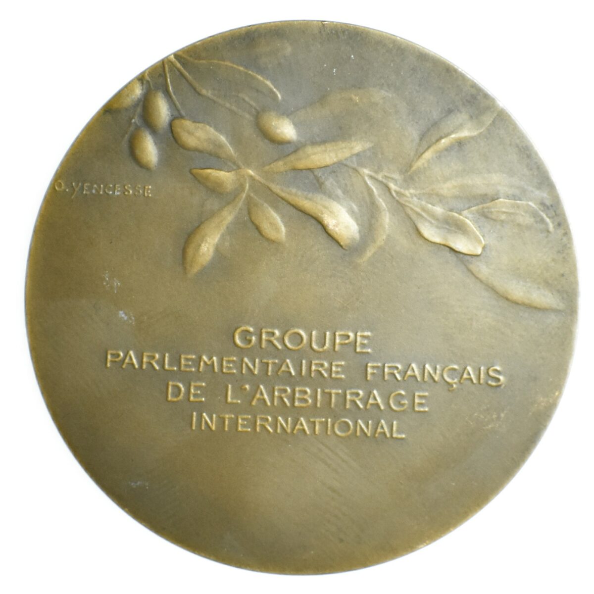 MEDAILLE YENCESSE REVERS