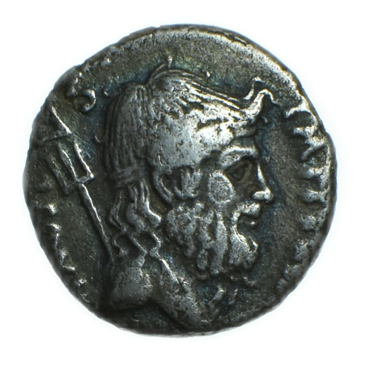 SEXTUS POMPEE DENIER AVERS
