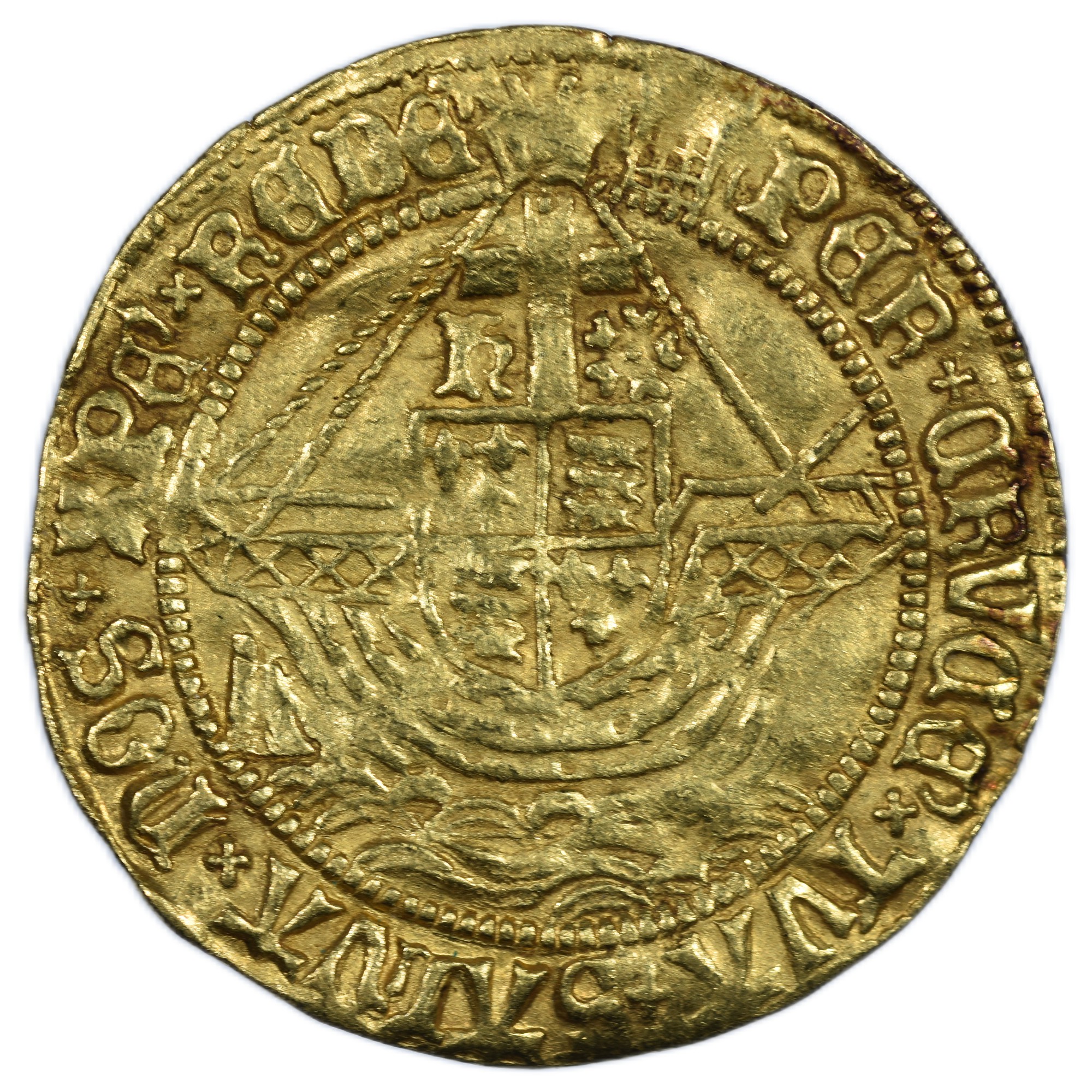 ANGLETERRE ANGE OR HENRY VIII LONDRES REVERS