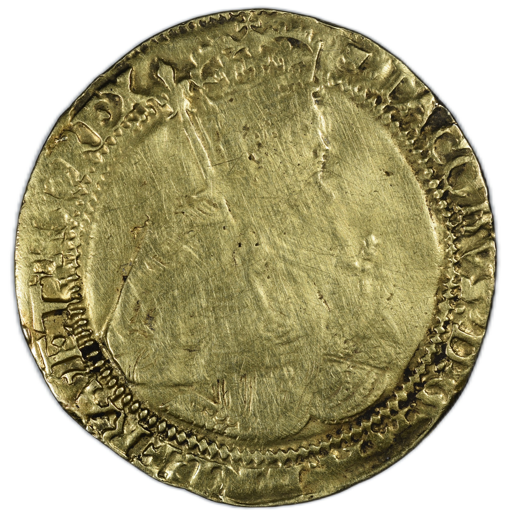 ANGLETERRE UNITE OR JACQUES VI LONDRES AVERS