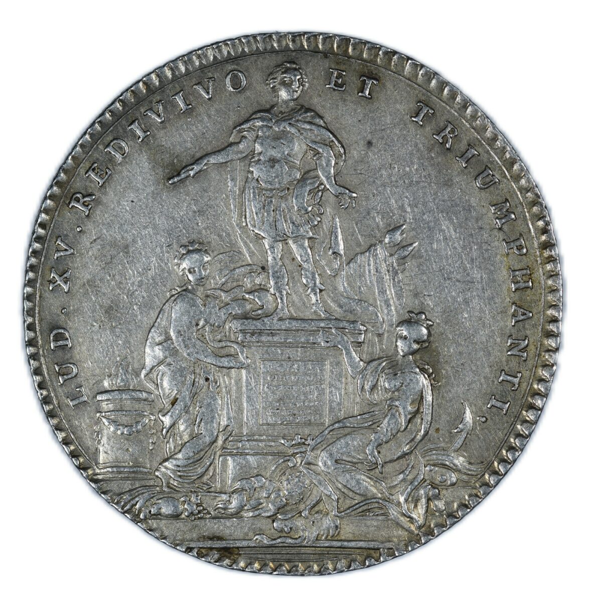 JETON ARGENT RENNES AVERS 1754
