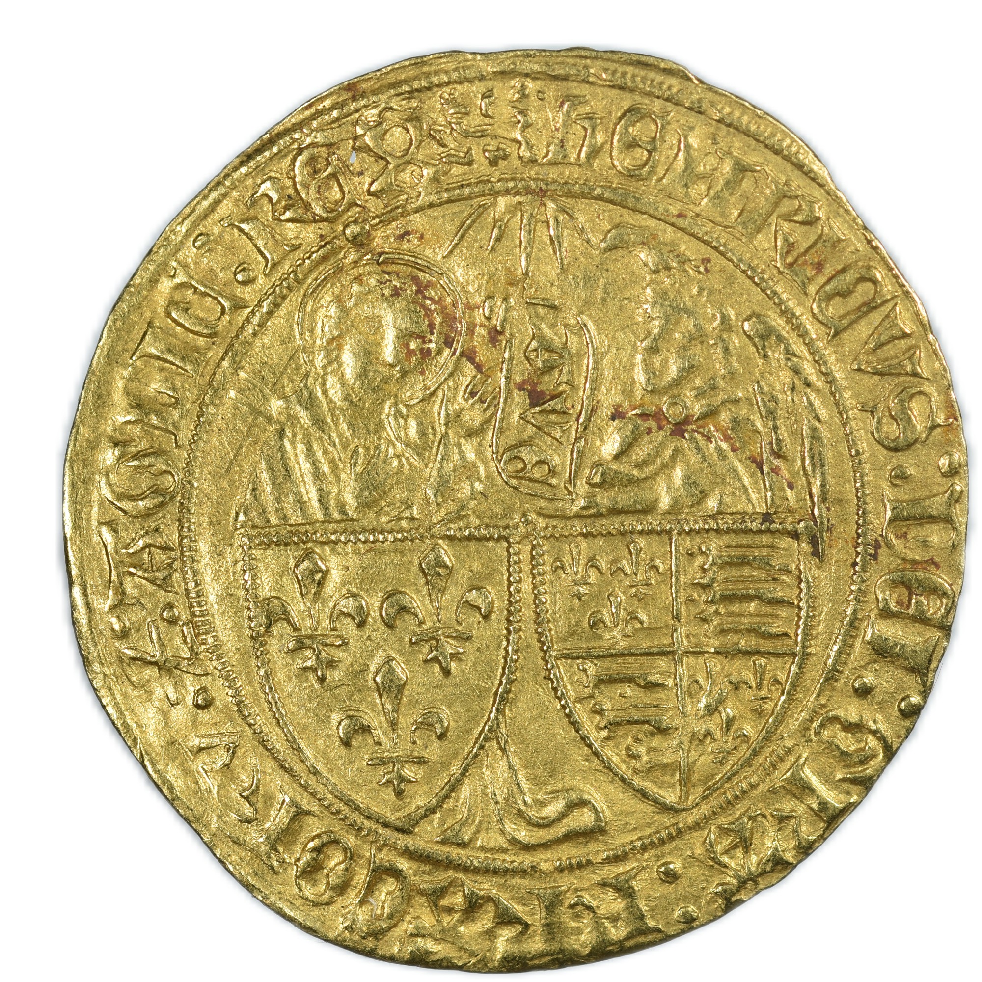 HENRI VI LANCASTRE SALUT OR ROUEN AVERS