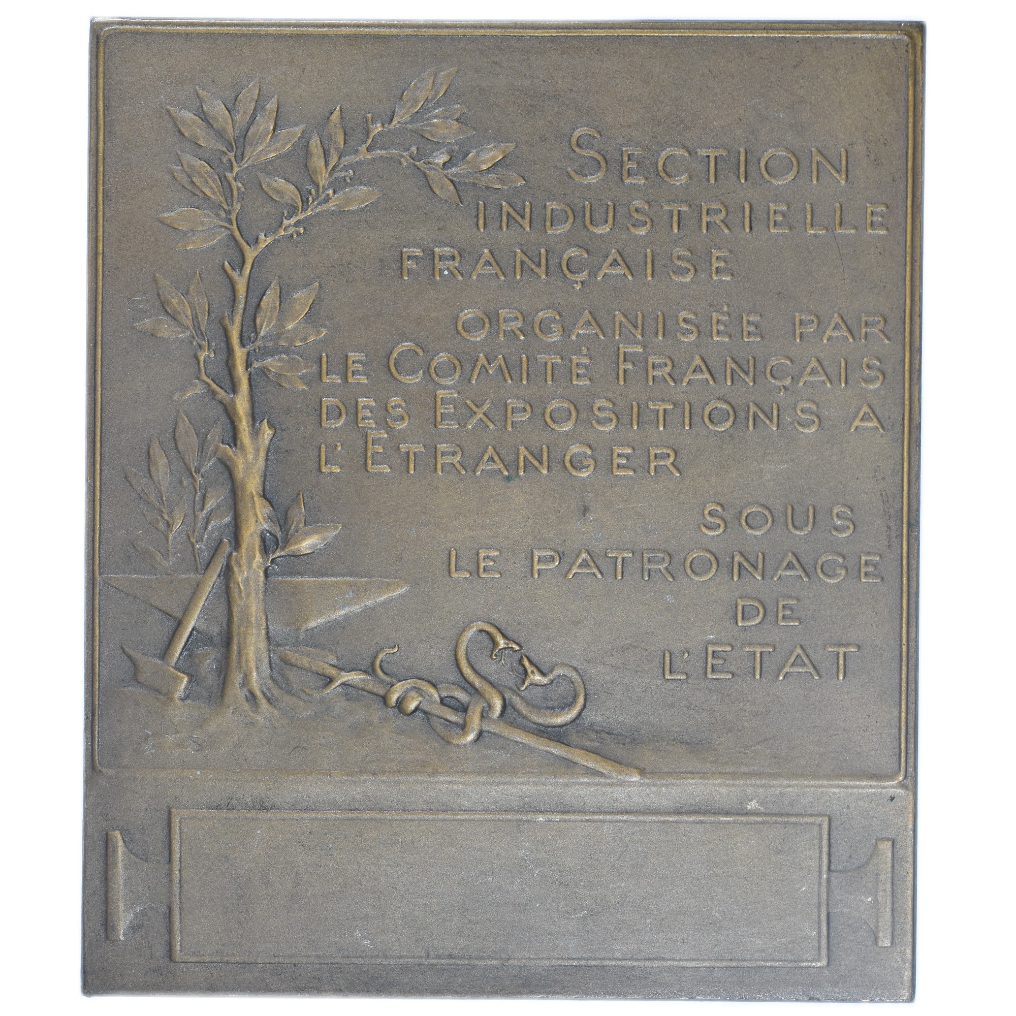 MEDAILLE EXPOSITION UNIVERSELLE SAINT LOUIS 1904 REVERS BOTTEE